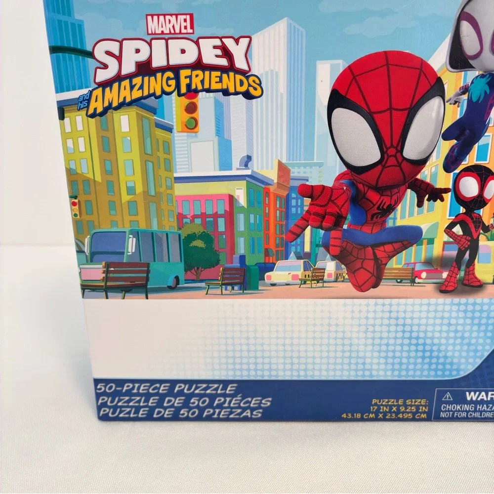 Disney Junior Marvel Spider Amazing Friends 50 Piece Puzzle
